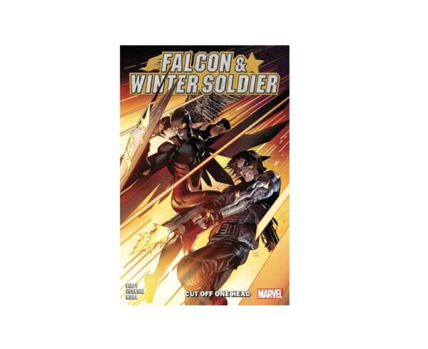 Graphic Novel Marvel Falcon and Winter Soldier Cut Off One Head